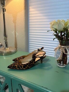 Marc Fisher Leopard Heel